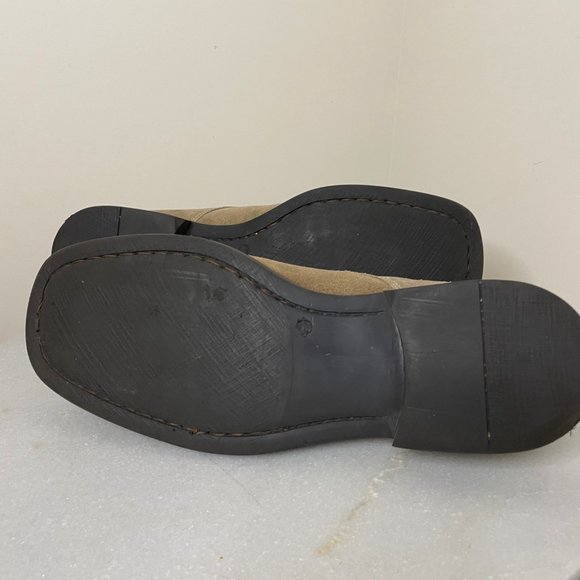 Antica Cuoieria Shoemaker's Mens Suede Tan Oxford Shoes Sz 9 Made in Italy - Picture 9 of 9